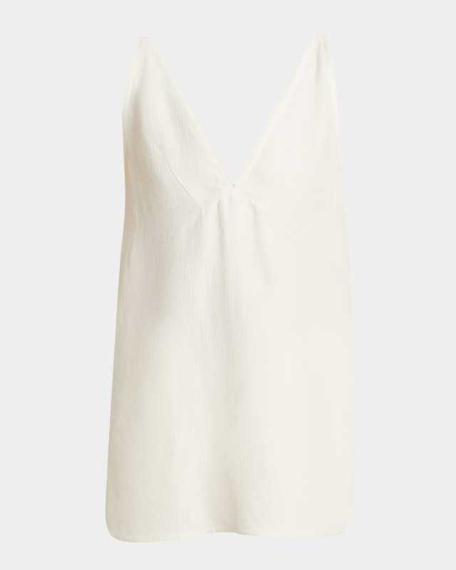 Mitchell Textured Sleeveless Babydoll Top